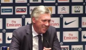 Ancelotti : Avant-match PSG-Sochaux