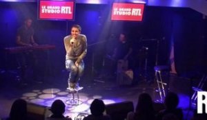 Christophe Willem - Si mes larmes tombent en live dans le Grand Studio RTL présenté par Eric Jean Jean