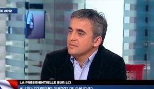 Alexis Corbière à l'émission "Elysée 2012" sur LCI