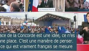 Le discours de Nicolas Sarkozy à la Concorde en intégralité