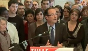 La déclaration de candidature de François Hollande