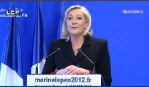 Évènements : Meeting de Marine Le Pen au Zénith