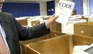 Les 85.000 bureaux de vote de métropole ont reçu hier leur "kit électoral"