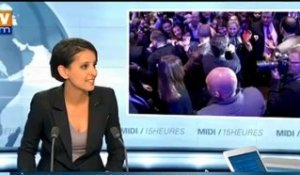 Najat Vallaud-Belkacem sur le refus de Hollande d’affrontre Sarkozy
