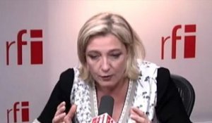 Marine Le Pen, présidente du Front national