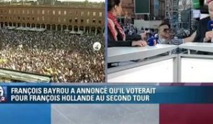 François Hollande salue le choix "d'homme libre" de François Bayrou
