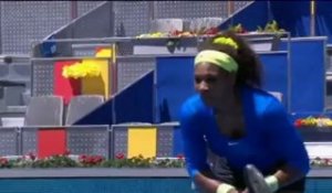 WTA Madrid - S. Williams élimine Wozniacki (1-6 6-3 6-2)