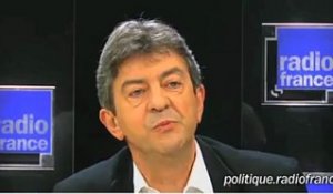 Jean-Luc Mélenchon : "Depuis le début, Martine Aubry ne veut pas d'accord électoral" (Radio France Politique)