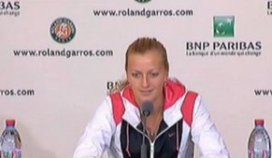 Roland Garros, ½ - Kvitova : “Défi de taille”