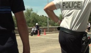 Carcassonne a accueilli pendant 2 jours le rallye motocycliste de la Police Nationale.
