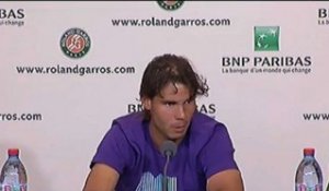 Roland Garros, ½ -  Nadal : “A chaque fois différent”