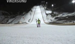 Record de vitesse de ski en arrière