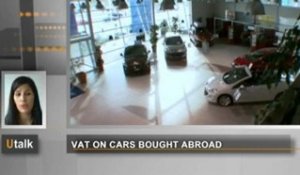 Doit-on payer la TVA sur les voitures achetées à...