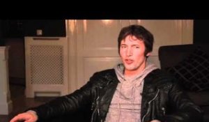 James Blunt brightens up