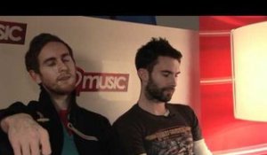 Maroon 5 interview - Adam Levine and Jesse Carmichael (part 2)
