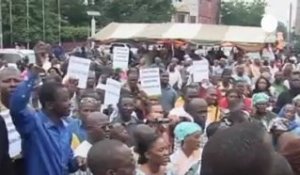 Mali : manifestation à Bamako pour demander la...