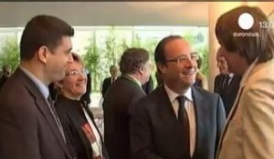 Ouverture de la Conférence sociale de François Hollande