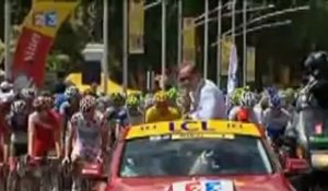 La 10e étape du Tour de France s'est élancée de Mâcon