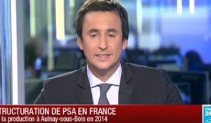 PSA supprime 8 000 emplois en France