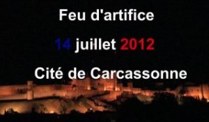 En exclusivité mondiale : Le Feu d’Artifice de Carcassonne et l’embrasement de la Cité ce 14 juillet 2012, en intégralité sur TVcarcassonne :