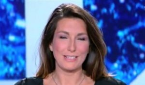 Les premiers pas d'Anne-Claire Coudray au JT de TF1