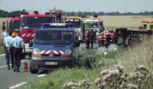 Beauvais/Crévecoeur : quatre morts dans un dramatiques accident de la route