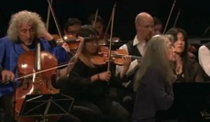 Martha Argerich - Mischa Maisky - Shchedrin, Romantic offering for piano, cello and orchestra