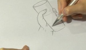 Comment dessiner une main tenant un verre ? - HD