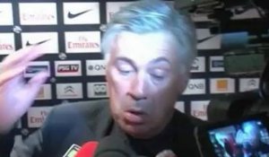 1ère journée - Ancelotti: "Ibra a été fantastique"