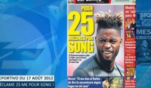 Foot Mercato - La revue de presse - 17 Août 2012