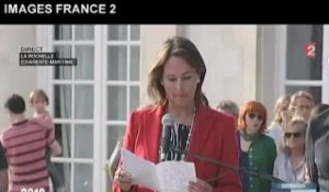 Ségolène Royal : «Le résultat de ce soir est celui d'une trahison politique»
