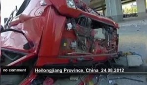Chine : effondrement d'un pont, trois morts - no comment