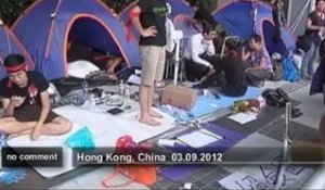 Honk Kong: des cours de patriotisme chinois... - no comment