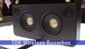 IFA 2012 : TDK Wireless Boombox et Sound Cube