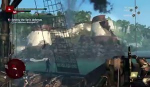 Assassin's Creed 4 Black Flag -GamesCom - Demo Naval Fort Commented Walkthrough