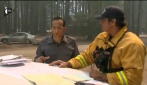 Le parc de Yosemite menacé par les flammes