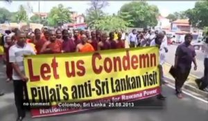 Sri Lanka : des moines protestent contre la... - no comment