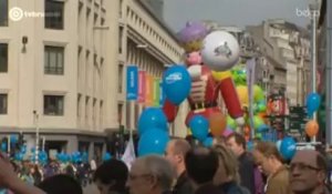 Betty Boop et Kid Paddle dans les rues de Bruxelles