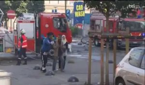 Violent incendie à Schaerbeek ce matin