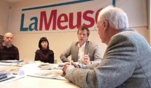 René Schyns rédacteur en chef de La Meuse Verviers pour une journée