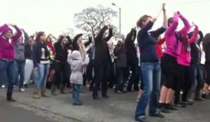 Flash mob à Philippeville