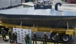 Un sous-marin à drogue saisi en Colombie