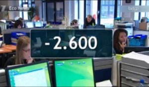 Légère contraction de l'économie belge en 2012