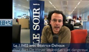 Le 11H02 : pour Bart De Wever les médias sont dangereux (teaser)