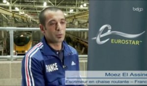 Eurostar adapte des trains pour les équipes paralympiques belges et françaises