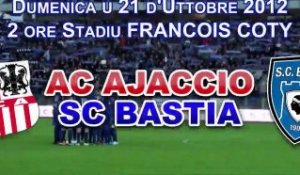 L1 / 2012-13 : AC Ajaccio - Bastia : L'annunziu video