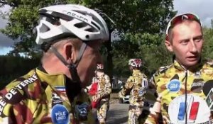 Le ministre de la Défense, s'entraine avec l’équipe cycliste de l’armée de Terre - octobre 20