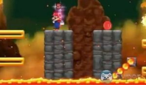 New Super Mario Bros. 2 - Solution et pièces lunes du niveau Étoile-7