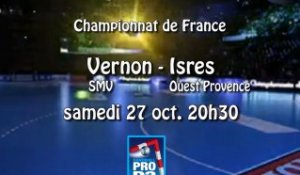 SM Vernon  - Istres Ouest provence - Handball ProD2