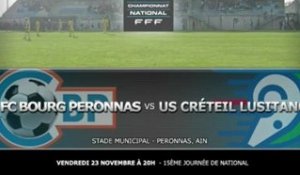 Replay Bourg Peronnas VS Creteil